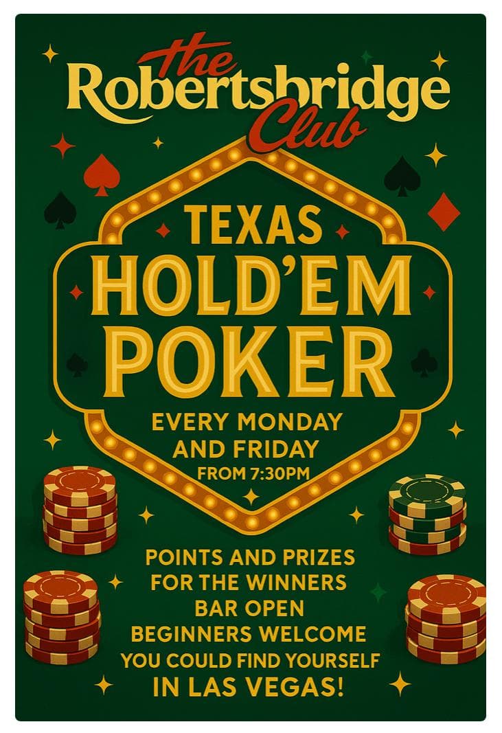 Poker flyer